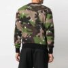 SS21 Camouflage-strikk Grønn camouflage