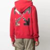SS21 Caravaggio Arrow Printing Loose Fit Rød
