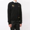 SS21 Casual genser med rund hals og alfabet-trykk, svart