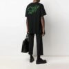 SS21 Casual med alfabet-trykk, kort ermet, løs passform, svart