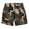 SS21 Casual shorts med kamuflasjetrykk, grønn