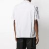 SS21 Casual Stripe shortsærmet skjorte, hvit