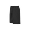 SS21 ensfargede store shorts med løs passform, grå