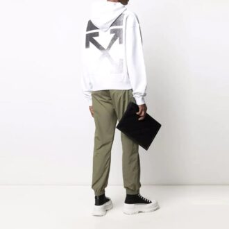 SS21 Gradient Arrow Loose Fit Hvit