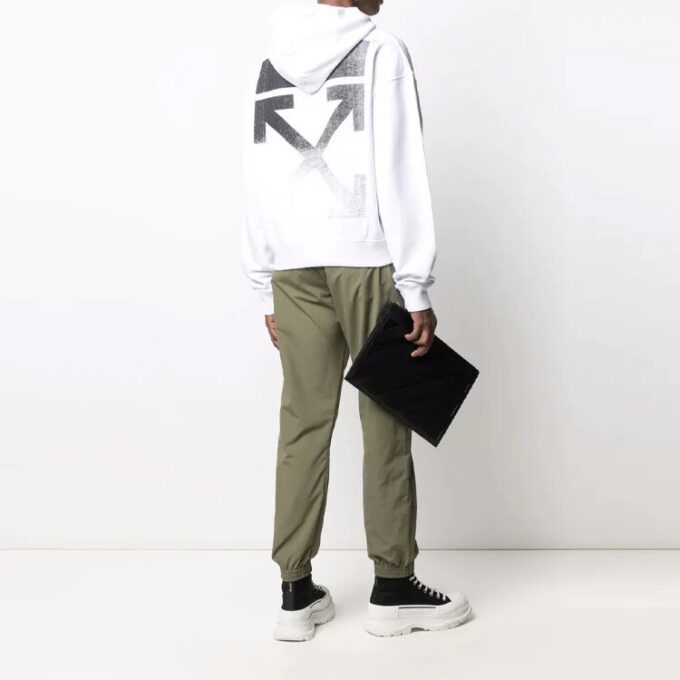 SS21 Gradient Arrow Loose Fit Hvit
