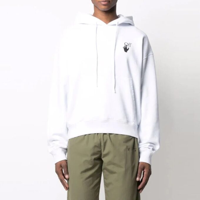 SS21 Gradient Arrow Loose Fit Hvit