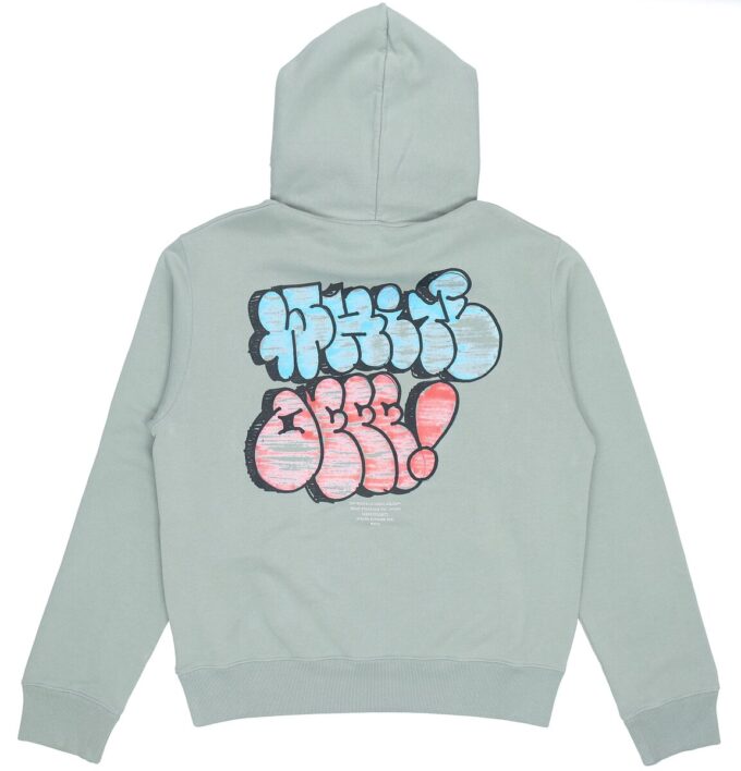 SS21 Graffiti-logo-trykk Grønn