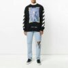 SS21 Gul Zebra-genser Svart