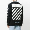 SS21 Gul Zebra-genser Svart