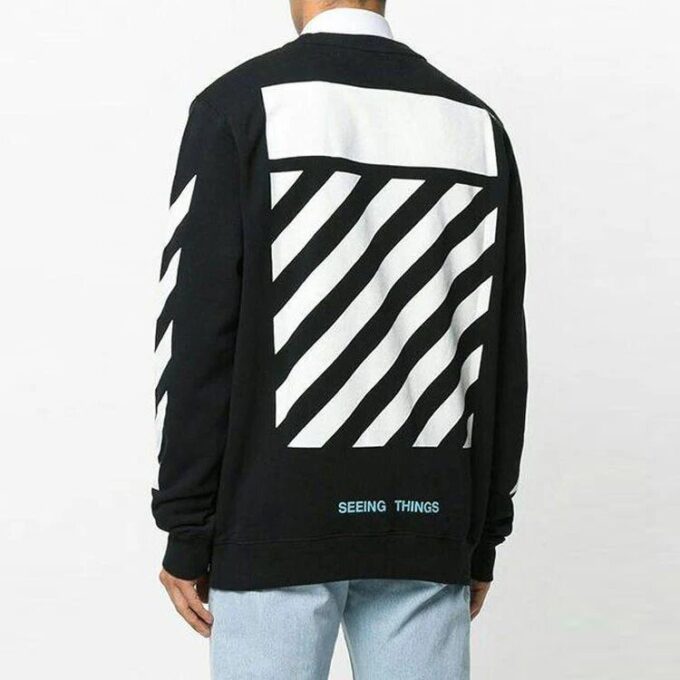 SS21 Gul Zebra-genser Svart