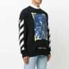 SS21 Gul Zebra-genser Svart
