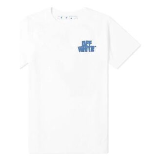 SS21 Kortærmet T-skjorte med logo på ryggen, hvit
