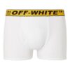 SS21 Lndustrial Logo Webbing-bukser, slim fit versjon 1, hvit