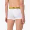 SS21 Lndustrial Logo Webbing-bukser, slim fit versjon 1, hvit