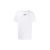 SS21 Logo-alfabet-trykk Rund hals Shorts Kort ermet Standardversjon Hvit