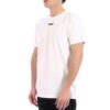 SS21 Logo-alfabet-trykk Rund hals Shorts Kort ermet Standardversjon Hvit
