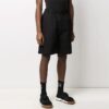 SS21 Logo Alphabet Button Shorts Loose Fit Svart