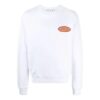 SS21 Logo Alphabet Printing Rundhalset genser Hvit