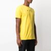 SS21 Logo Arrows Printing Rund hals Shorts Kort erme Løs passform Gul