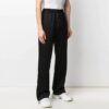 SS21 Logo-brodert casual sportsbukser, svart