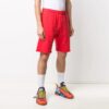 SS21 Logo-broderte sportsshorts Rød