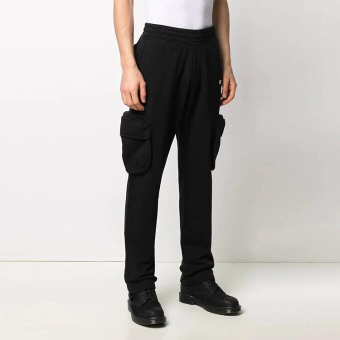 SS21 Logo Cargo-joggebukse, slim fit-versjon, svart