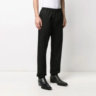 SS21 Logo Casual lange bukser, svart