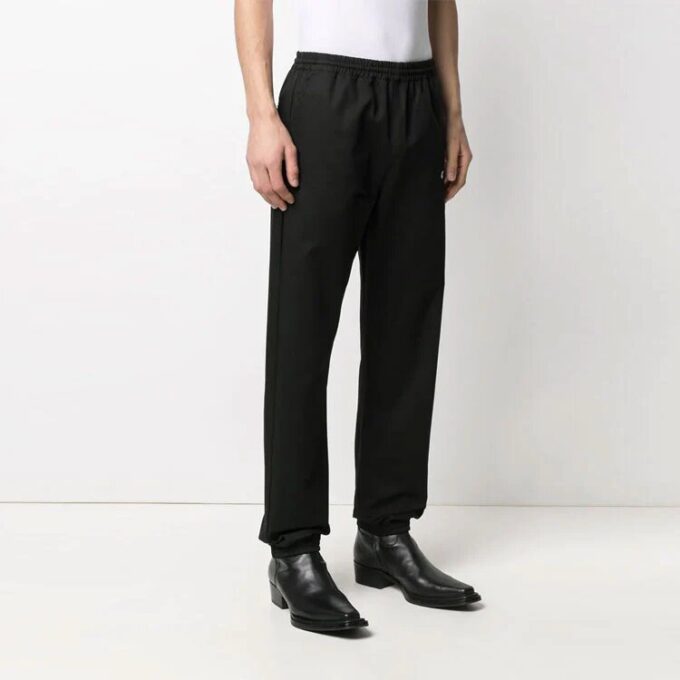 SS21 Logo Casual lange bukser, svart