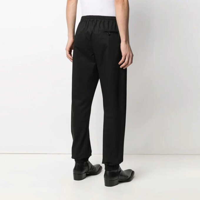 SS21 Logo Casual lange bukser, svart