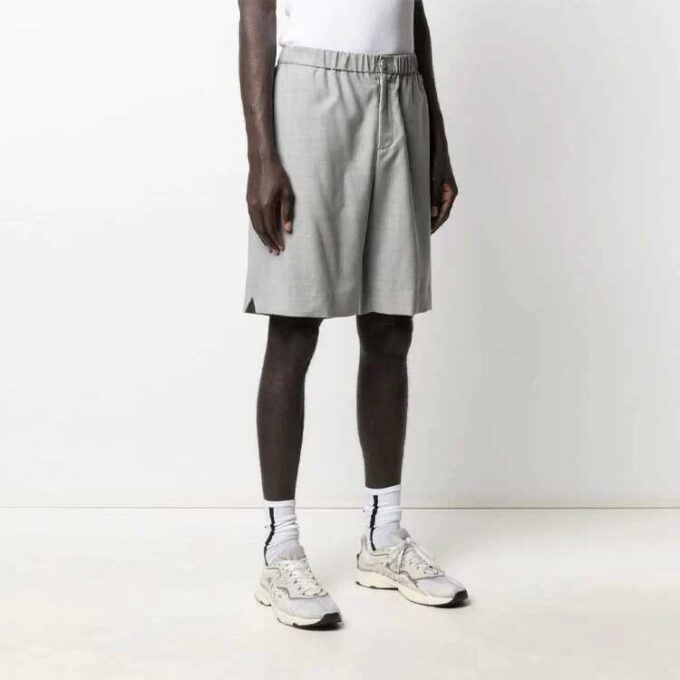 SS21 Logo Casual Shorts-versjon Grå