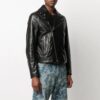 SS21 Logo-mønster Glidelås Slim Fit-versjon Svart