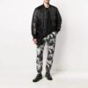 SS21 Logo-mønstertrykk Casual joggebukse Vanlig versjon Kamuflasje Hvit