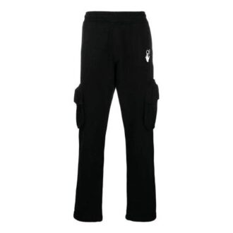 SS21 Logo Pocket Casual Sports Bukser Black