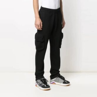 SS21 Logo Pocket Casual Sports Bukser Black
