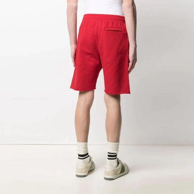 SS21 Logo Shorts Versjon Rød