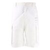 SS21 Logo-trykk Cargo-lommeshorts Hvit