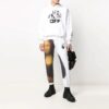 SS21 Logo-trykk, hette, lange ermer, hvit