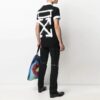 SS21 Logo-trykk, kort ermet, standardversjon, svart