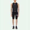 SS21 Logo-trykk, myke elastiske sportsshorts, slim fit-versjon, svart