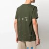 SS21 Logo-trykk Pullover Kort erme Løs passform Grønn