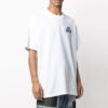 SS21 Logo-trykk Pullover Kort ermet Løs passform Hvit