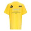 SS21 Logo-trykk Rund hals Casual Kort erme Løs passform Gul