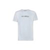 SS21 Logo-trykk Rundhalset genser Kort erme Slim fit-versjon Hvit