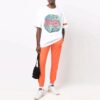 SS21 Logo-trykk Sportsbukser Unisex Oransje