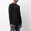 SS21 Marker Arrows Printing Micro Mark Rundhalset Slim Fit-versjon Svart