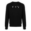 SS21 Peace Worldwide Logo Rundhalset genser Svart