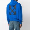 SS21 Pullover med alfabet-trykk, løs passform, blå