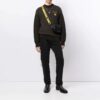 SS21 Rundhalset Brodert Brun
