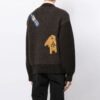 SS21 Rundhalset Brodert Brun