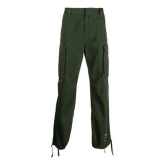 SS21 Side Straight Cargo-bukser, grønn
